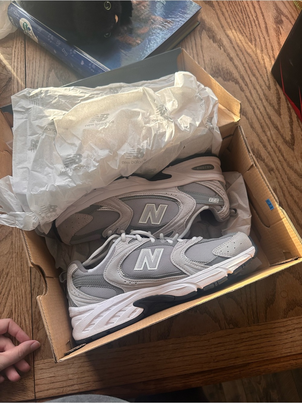 New balance 530 in rain cloud with shadow grey and silver metallic - Picture 11 of 12